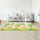 Double-Sided Baby Playmat, 79" x 71" Folding Floor Mat Baby Crawling Mat Kids Play Mat Waterproof Non Toxic - image 4 of 7