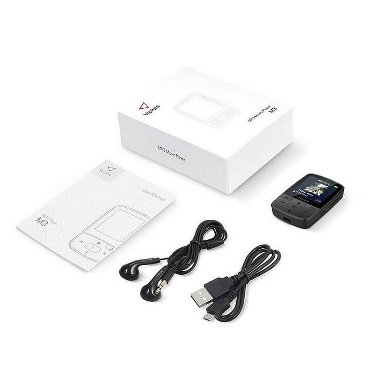 Victure Portable MP3 Player 8GB, Bluetooth, Wireless, Small Victure Portable MP3 Player 8GB, Bluetooth, Wireless, Small