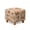 Capybara Orange Spot Heart Print Beige, variant on SCRAWLGOD Fur Leopard Print Ottoman Slipcover Stretch Square Footstool Slipcover Universal Folding Storage Ottoman Covers for Living Room with Elastic Bottom