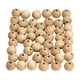 thumbnail image 4 of 50x Cuentas de madera, cuentas espaciadoras, accesorios de joyería para manualidades, bolas de cuentas circulares 18mm, 4 of 9