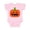 AD-Pink, variant on Jack O Lantern Pumpkin Boys or Girls Baby Bodysuit