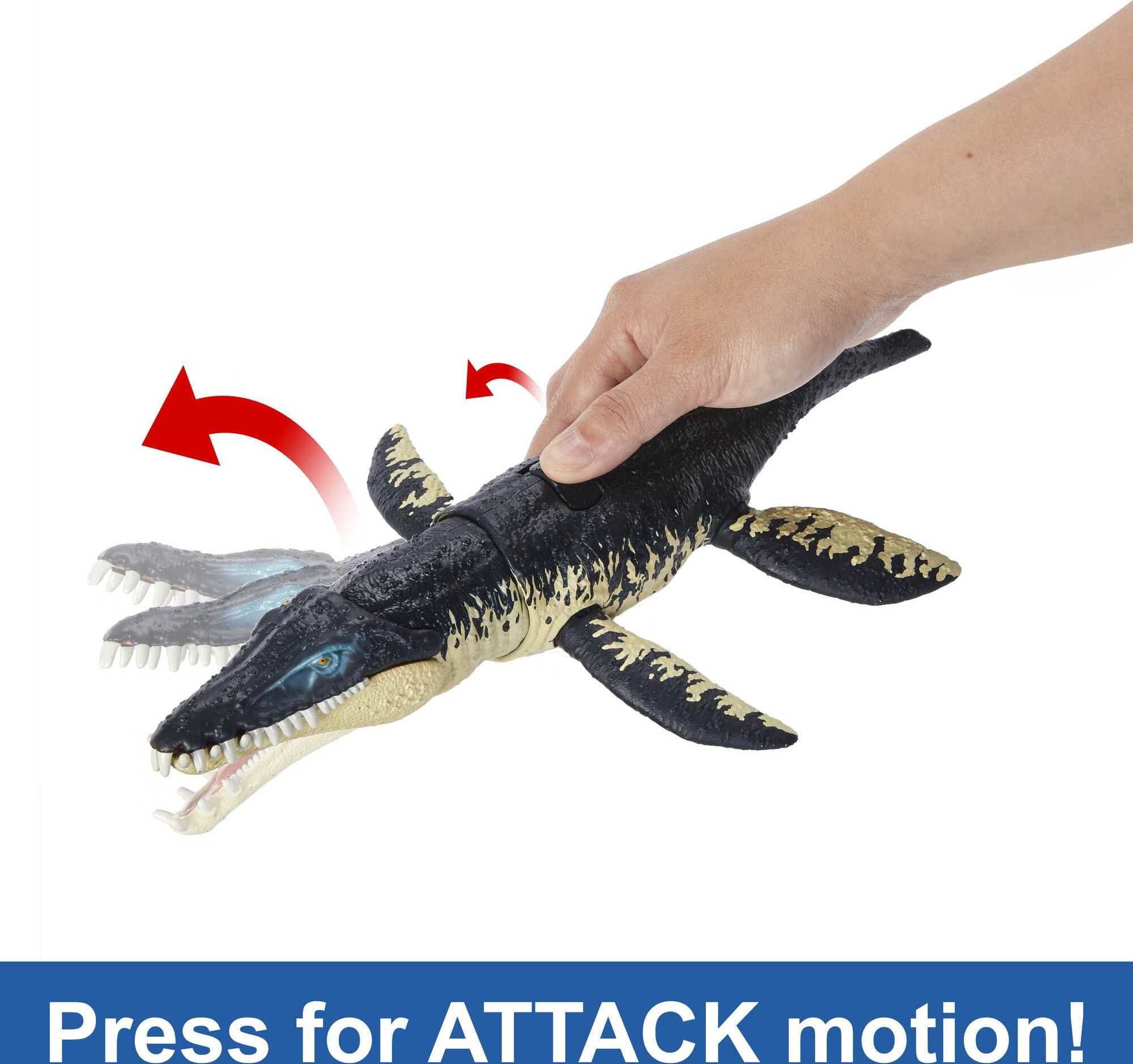 Mattel Jurassic World Ocean Protector Mosasaurus • Price »