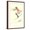 Brown Frame, variant on Art.com Graceful Lady Skiing Moguls Art Print, 12" x 18"