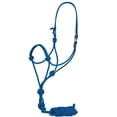 thumbnail image 3 of Mustang Easy-on Horse Rope Halter | with 8 Foot Lead | Red, 3 of 3
