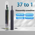 thumbnail image 2 of 37 in 1 Precisions Screwdriver Set with Bit Lightweight Case and Nonslip Grip for Easy Travel Repairs, 2 of 8