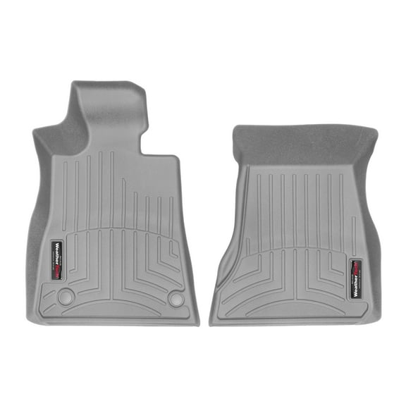 WeatherTech Custom Fit FloorLiners compatible with Mercedes AMG GT, AMG GT R, AMG GT Black Series, AMG GT S - 1st Row (Driver & Passenger), Grey