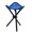 Blue, variant on Portable Folding Triangle Stool Lightweight Camping Fishing Chair for Beach Picnic Outdoor Use