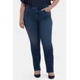 thumbnail image 4 of NYDJ Women's Straight Jeans With High Rise And 31" Inseam, Available in Regular, Plus Sizes, 4 of 5