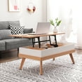 Bidiso Lift Top Coffee Table, EasytoAssembly Center Table with Hidden