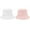 White & Pink, variant on Zando 2 Pcs Cotton Kids Sun Hats Wide Brim UV Protection Toddler Sun Hat Summer Beach Toddler Bucket Hat for Boys Girls Outdoor White & Pink 2-7 Years