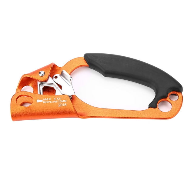 Abrazadera de manija de escalada, cuerda de escalada de mano derecha Abrazadera de mano de escalada Ascendente de mano derecha de escalada Durabilidad probada en el tiempo