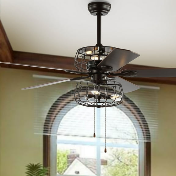 Safavieh Erving 6-Light Ceiling Fan