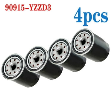 4PCS New Engine Oil Filter for Toyota Tacoma Tundra 4Runner - 90915-YZZD3
