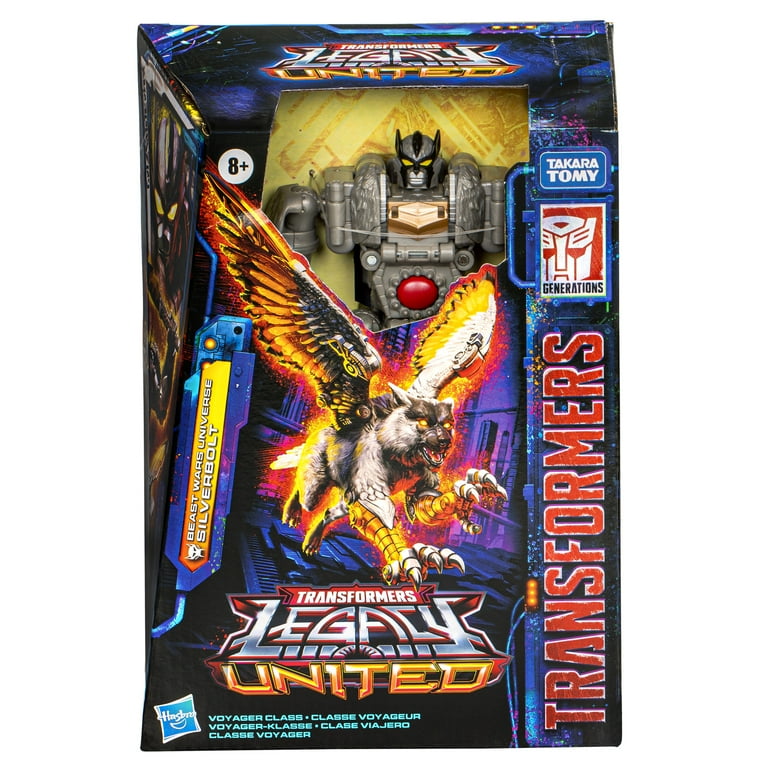 Transformers Legacy Beast Wars Silverbolt Action Figure Toy
