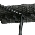 thumbnail image 2 of Noble House Anthony Outdoor Wicker Armless Adjustable Chaise Lounge, Set of 2, Grey, 2 of 10