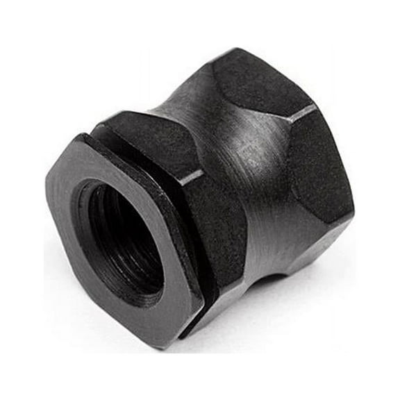 HPI Racing HPI101062 Clutch Nut Trophy 3.5-4.6 Spare Parts Set, Black