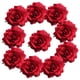 thumbnail image 1 of Cabeza de seda Artificial Yuyangstore 10 piezas 10 cm decoración del hogar rojo, 1 of 8