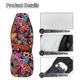 thumbnail image 5 of CHAQLIN Heart Graffiti Design, Full Wrapping Edge Removable Car Seat Covers Stretch Fit Universal Seat Covers for Cars for Automobile, 5 of 11