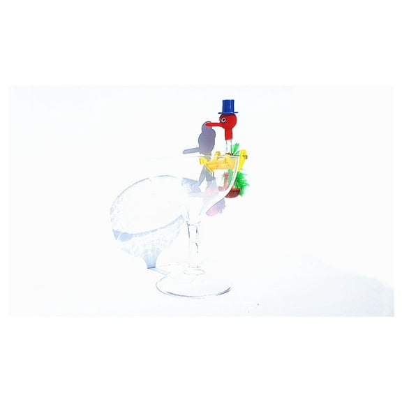 Mini Drinking Bird With Water Cup
