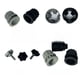 thumbnail image 2 of Los productos de soporte de sombrilla son adecuados para accesorios de base de sombrilla para exteriores negros de 30 cm para fijar en la carcasa de la base de sombrilla del piso de cemento, 2 of 3