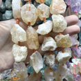 thumbnail image 3 of Piedras naturales irregulares de forma libre, en bruto, lapislázuli, amatistas, minerales, citrinas, amazonita, pepitas de cristal, cuentas para hacer joyas, 3 of 5
