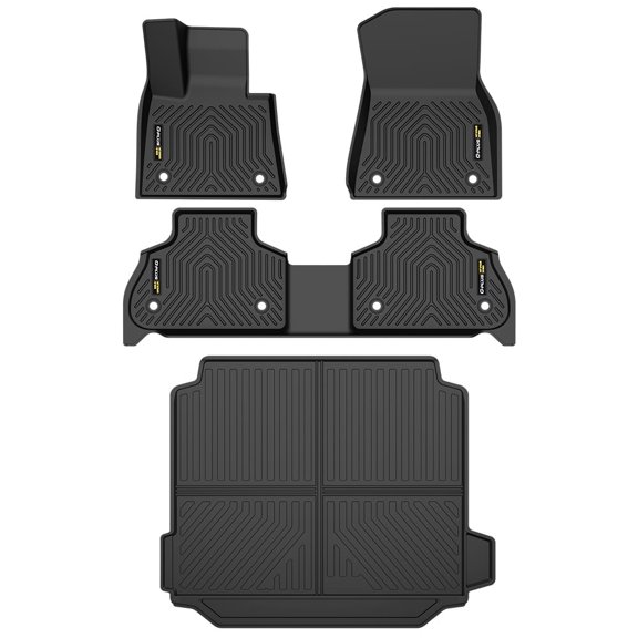 TPE All Weather Custom Floor Mats 3D Car Mats Cargo Liner Fit For BMW X5 2019-2025 (Only for 5-Passenger)