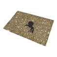 thumbnail image 3 of CADecor sparkling unicorn golden Non-Slip Bath Rug Bath Mat Rug Doormat 30x18 inches, 3 of 3