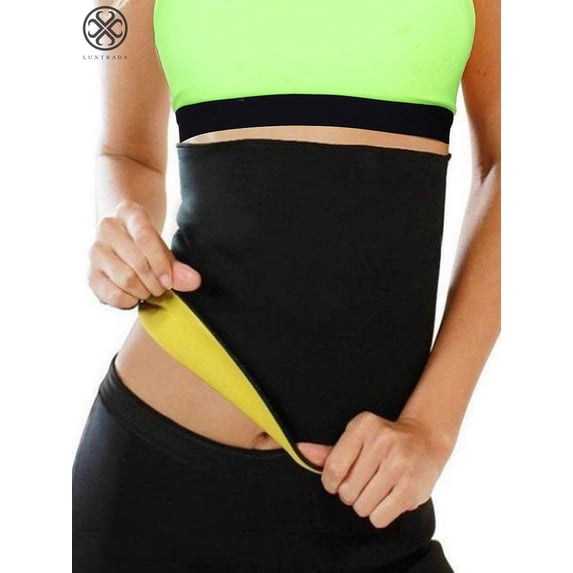 Luxtrada Neoprene Body Shaper Waist Trainer Tummy Control Slimming Belt Shapewear Cincher Weight Loss Gym Girdle for Women & Men (Size,3XL)