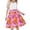 Pink, variant on Nmnitkp Girl Dresses High-Quality Fabric Dresses for Girls Ruffle Sleeve Tiered Swing A-Line Cute Midi Casual Sundress Multicolor,7 Years