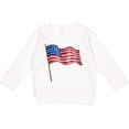 thumbnail image 2 of Inktastic American Flag Design Toddler Sweatshirt, 2 of 4