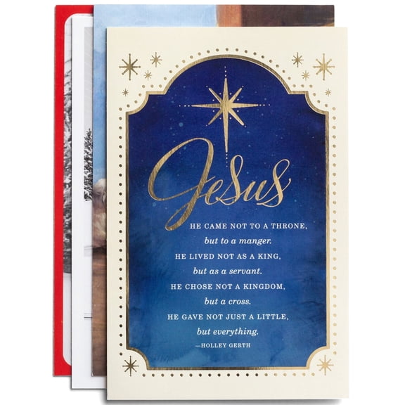 DaySpring Christmas Cards and Envelopes Christmas Classics Bulk Boxed 60 Count