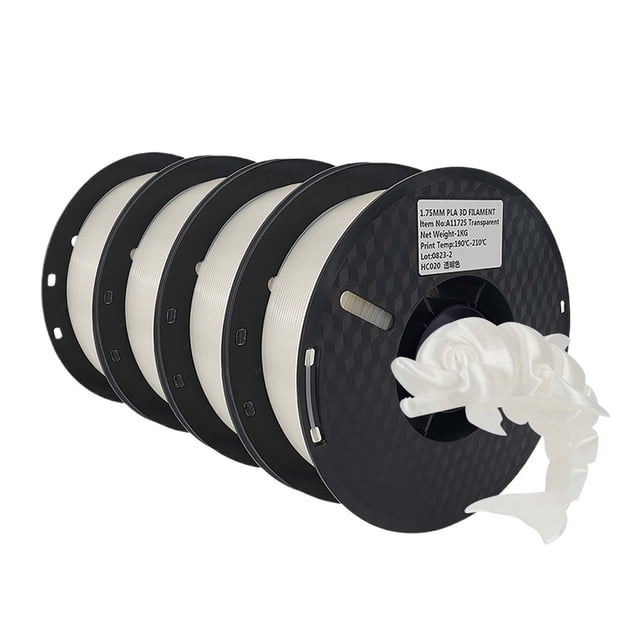 4KG PLA Filament 1.75mm 3D Printing Plastic Material, No Bubble Eco-friendly Multiple Color For FDM 3D Printers ,Smoother Printing Experience