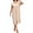 Camel Color, variant on Zeagoo Casual Shirt Dress Women Summer Short Sleeve Loose Summer Tunic Midi Dress Cover up with Pockets
