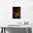 thumbnail image 2 of ARTCANVAS Resurrection of Lazarus 1609 Canvas Art Print by Caravaggio - Size: 18" x 12" (1.50" Deep), 2 of 9