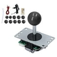 thumbnail image 2 of Kit de Joystick DIY, Design Compact Facile à Installer Kit de Jeu Pièces Joystick 8 Voies Grand Application Retard pour Jeu PC pour Bâton de Combat pour MAME, 2 of 7