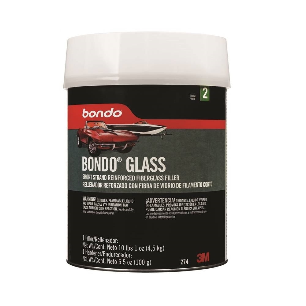 3M 3M 274 Bondo Lightweight Glass Reinforced Filler, 1 Gallon
