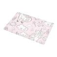 thumbnail image 3 of MKHERT Unicorns Doormat Non-slip Bath Mat Floor Mat 30x18 inch, 3 of 3