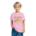 thumbnail image 5 of Frwgonr Boys Girls Graphic Tees Hot Pink Kids 100th Day of School T-Shirt Celebration Top 3-14, 5 of 5
