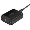 thumbnail image 2 of Cargador PD de nitruro de galio de 200 W Cargador de escritorio multifuncional 3A3C de 120 W Adaptador multipuerto 4C2A de 160 W, 2 of 6