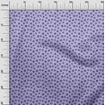 thumbnail image 3 of oneOone Cotton Poplin Medium Purple Fabric Floral Quilting Supplies Print Sewing Fabric By The Yard 42 Inch Wide, 3 of 4