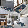 thumbnail image 2 of Pioneer Flower Floral Print Pattern Kitchen Rug Mat,Kitchen Runner Rugs Non Skid Washable,Decorative Kitchen Floor Mats for Kitchen,Sink,Laundry,17"X47", 2 of 5