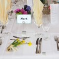 thumbnail image 5 of 10pcs Music Shape Table Number Holder Name Place Card Holder Memo Clip Holder Standr Pictures Card Paper Menu Clip, 5 of 5