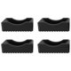 thumbnail image 2 of Leveling Foot Mat for Outdoor BBQ Stove | Anti Slip Waterproof Wheel Holder Clamps | Height Adjustable Stability | ABS Material | Fits Grill Rollers | 4 Pack, 2 of 8