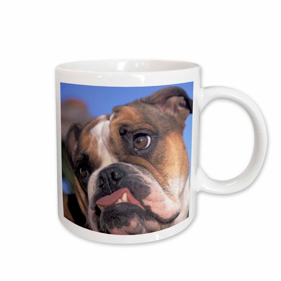 3drose, English Bulldog - Na02 Mwe0138 - Michele Westmorland, 15oz Mug