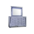 thumbnail image 2 of Topline Home Furnishings Miroir LED de commode argente, 2 of 3