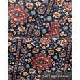 thumbnail image 6 of Red Blue Geometric Kitchen Valances for Windows Farmhouse Linen Window Valance Curtain for Living Room Window Treatment Ethnic Vintage Southwest Floral Valance Rod Pocket Topper Drape, 54 x 18 Inch, 6 of 6