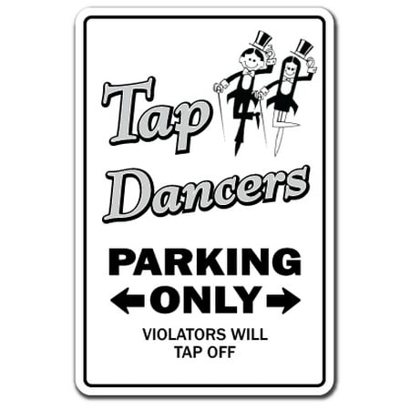 TAP DANCERS Decal dance music teacher instructor dancing shoes band | Indoor/Outdoor | 5