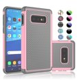 thumbnail image 1 of 5.8" Galaxy S10e Case, Galaxy S10e (2019) Case For Girls, Njjex [Shock Absorption] Drop Protection Dual Layer Armor Defender Protective Cover For Smamsung Galaxy S10e 5.8" (2019) -Baby Pink, 1 of 4