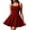 Red, variant on Halter Dresses for Women Cocktail Party Dress Sleeveless Open Back A-Line Flared Skater Flattering Homecoming Wedding Guest Prom Evening Semi Formal Chic Mini Gown