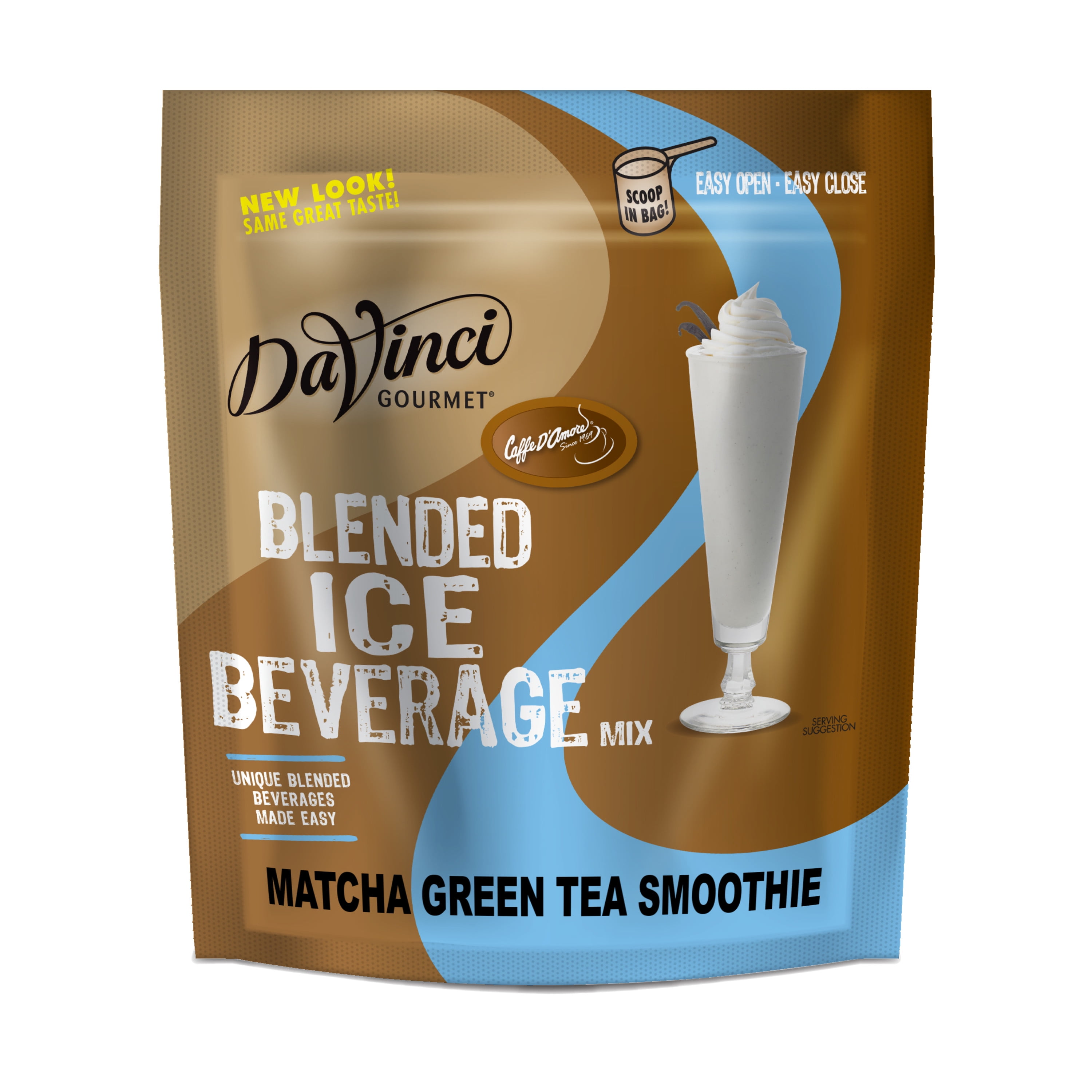 DaVinci Gourmet Matcha Green Tea Ice Blended Smoothie Mix, 3 lb ...